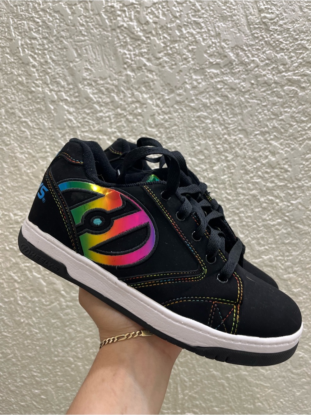 Heelys Black Rainbow Skate Shoes – Women’s 5 / Men’s 3